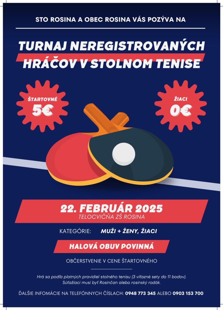 plagát turnaj STO