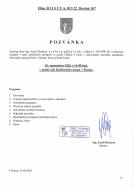 pozvánka